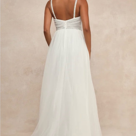 NWT Lulus wedding dress - Picture 2 of 7